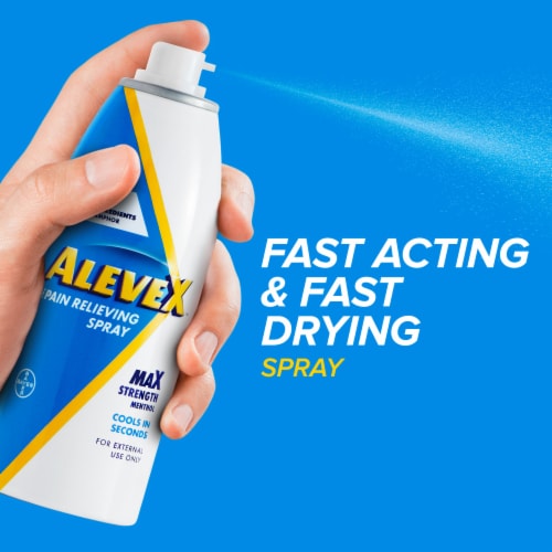 Aleve X™ Pain Relieving Spray Perspective: bottom