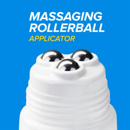 AleveX Pain Relieving Lotion With Massaging Roll-On Applicator Perspective: bottom