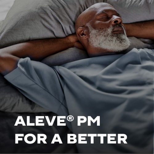 Aleve® PM Pain Relief Plus Sleep Aid in Easy Open Arthrtitis Cap Perspective: bottom