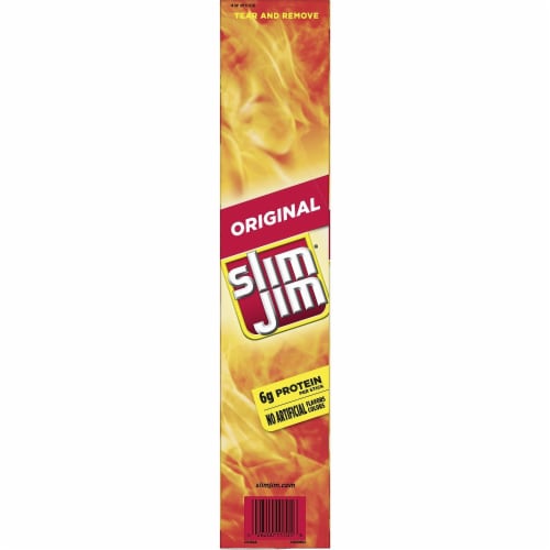 SLIM JIM Original Smoked Snack Giant Slim Perspective: bottom
