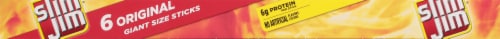 Slim Jim Original Giant Smoked Meat Snack Sticks Perspective: bottom