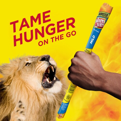 Slim Jim® Monster Size™ Mild Meat Stick Perspective: bottom