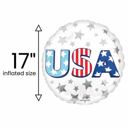 USA Bursts Helium Filled Balloon Perspective: bottom