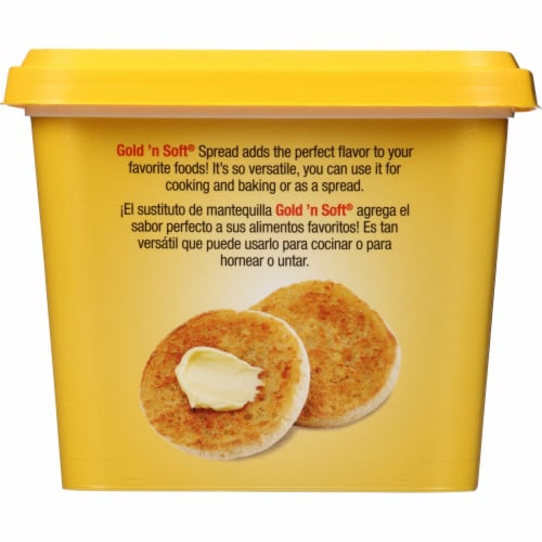 Gold 'n Soft® Vegetable Oil Spread Tub Perspective: bottom