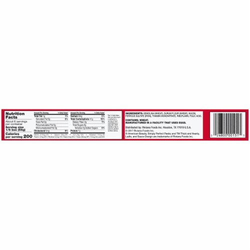 American Beauty™ Thick & Hearty™ Bronze Cut Spaghetti Pasta Perspective: bottom