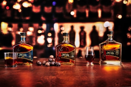 Flor de Cana 18 Centenario Ultra-Premium Rum Perspective: bottom