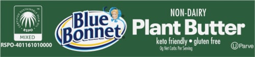 Blue Bonnet® Non-Dairy Plant Butter Stick Perspective: bottom