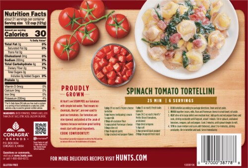 Hunt's® Petite Diced Tomatoes Perspective: bottom