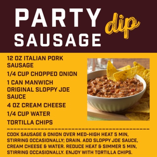 Manwich Original Sloppy Joe Sauce Canned Sauce Perspective: bottom