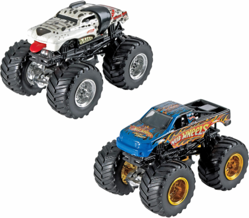 Hot Wheels Monster Trucks 1: 64, 4 Pack (Style Chosen at Random), 1 - Kroger