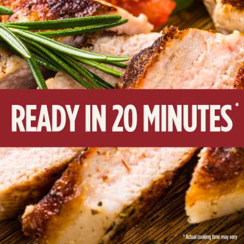 Tyson® Pork Griller Steak Seasoned Steakhouse Freshly Marinated Boneless Ready to Cook Perspective: bottom