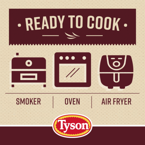 Tyson® Pork Leg Roast Brisket Style Boneless Ready to Cook Perspective: bottom