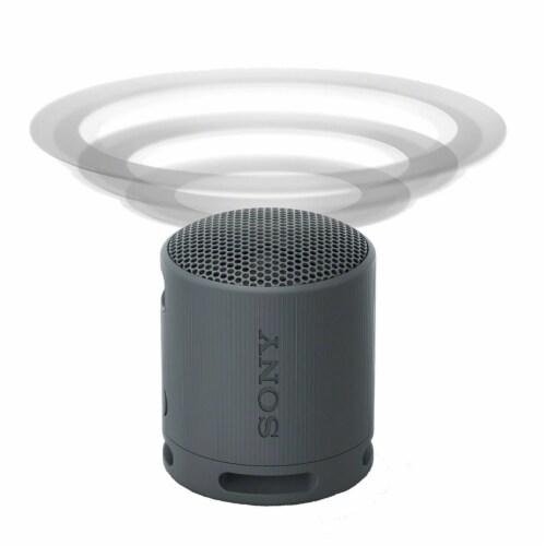 SRSXB100/B XB100 Compact Bluetooth® Wireless Speaker | Black Perspective: bottom