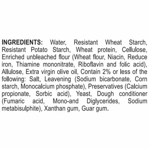 La Banderita Carb Counter Keto Certified Snack Size Flour Tortillas Perspective: bottom