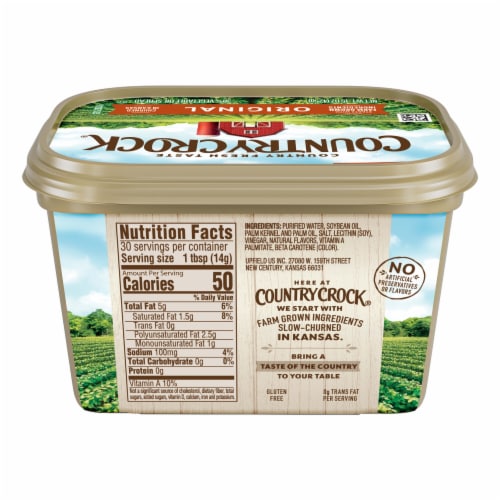 Country Crock Original Buttery Spread Perspective: bottom