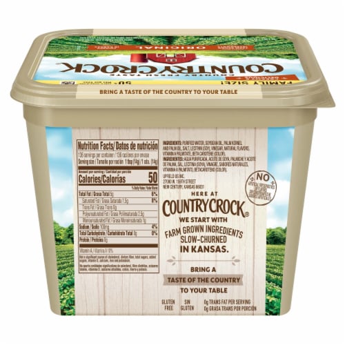 Country Crock Original Buttery Spread Perspective: bottom