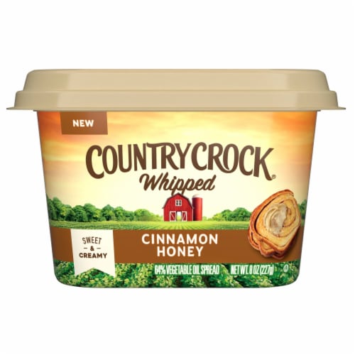 Country Crock Whipped Cinnamon Honey Spread Perspective: bottom