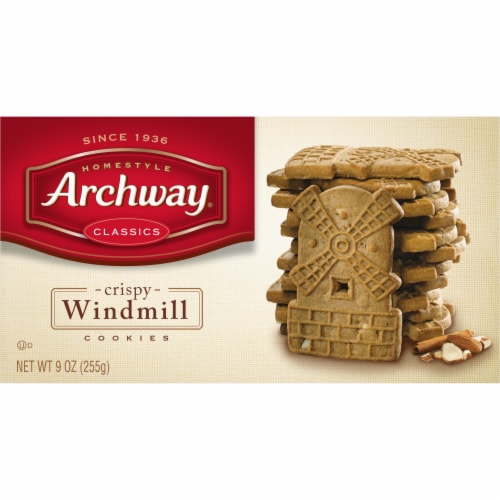 Archway Cookies Crispy Windmill Cookies Perspective: bottom