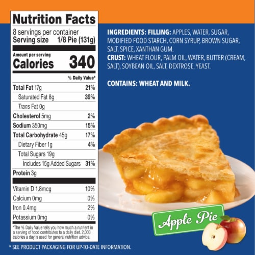 Mrs. Smith's Original Flaky Crust Apple Pie Box Perspective: bottom