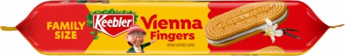 Keebler® Vienna Fingers Vanilla Fudge Creme Cookies Perspective: bottom