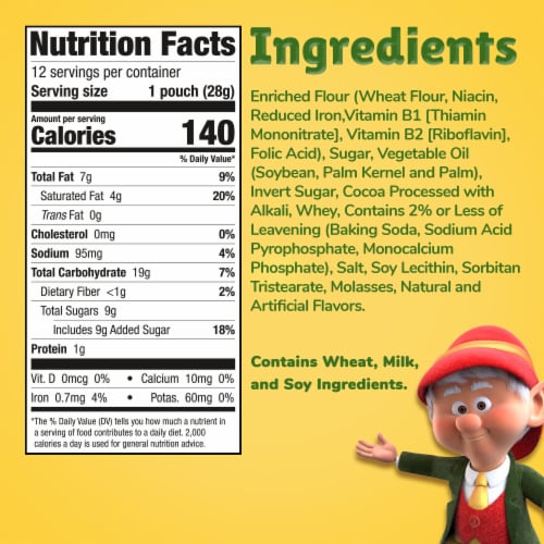 Keebler® Fudge Stripes Cookies Perspective: bottom