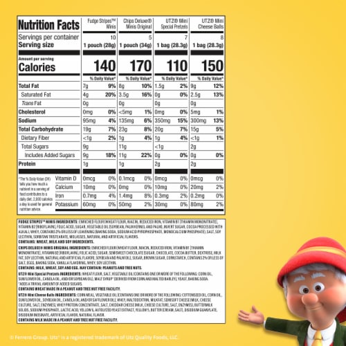 Keebler Sweet & Salty Mix - Variety Pack, 30 Packs Box, 31 oz Perspective: bottom