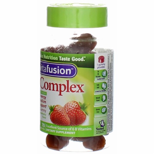 Vitafusion B Complex Gummies Dietary Supplement, Strawberry Vitafusion B Complex Gummies Dietary Supplement, Strawberry