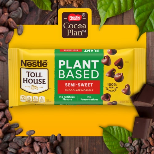 Nestle Toll House Plant Based Semi Sweet Chocolate Chips Perspective: bottom