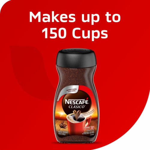 NESCAFÉ CLÁSICO Dark Roast Instant Coffee Perspective: bottom
