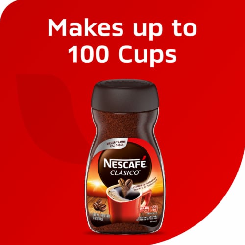NESCAFÉ CLÁSICO Dark Roast Instant Coffee Perspective: bottom