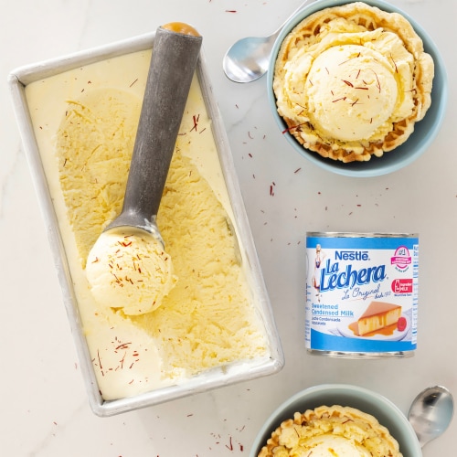 Nestle La Lechera Sweetened Condensed Milk Perspective: bottom