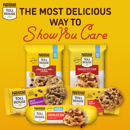 Nestle Toll House Semi Sweet Chocolate Mini Chips Perspective: bottom