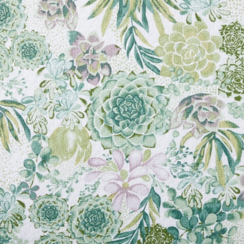 Martha Stewart Succulents Kitchen Towels Perspective: bottom
