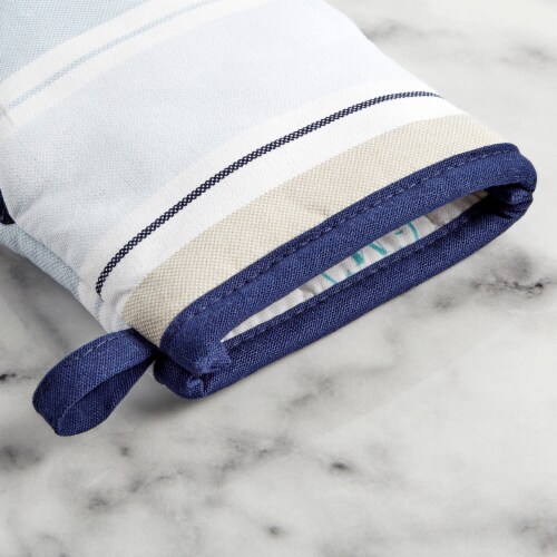 Martha Stewart Thin Striped Oven Mits Perspective: bottom