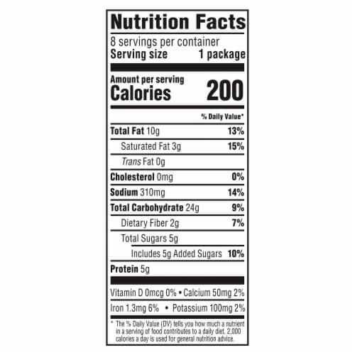 Munchies Baked Peanut Butter Sandwich Crackers Perspective: bottom