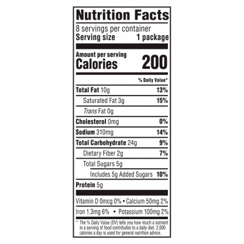 Munchies Baked Peanut Butter Sandwich Crackers Perspective: bottom