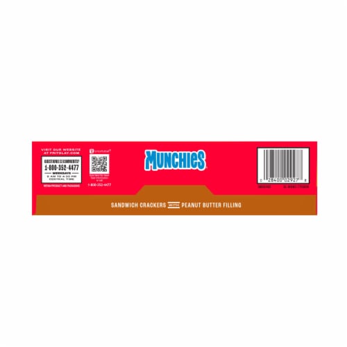 Munchies® Peanut Butter Sandwich Snack Crackers Perspective: bottom
