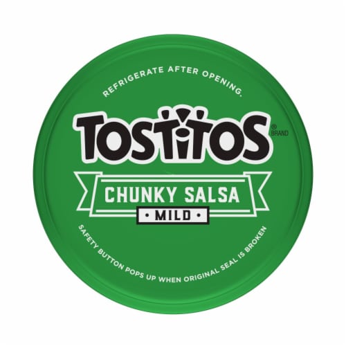 Tostitos Mild Chunky Salsa Dip Perspective: bottom