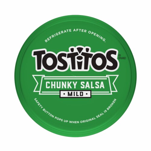 Tostitos Mild Chunky Salsa Dip Perspective: bottom
