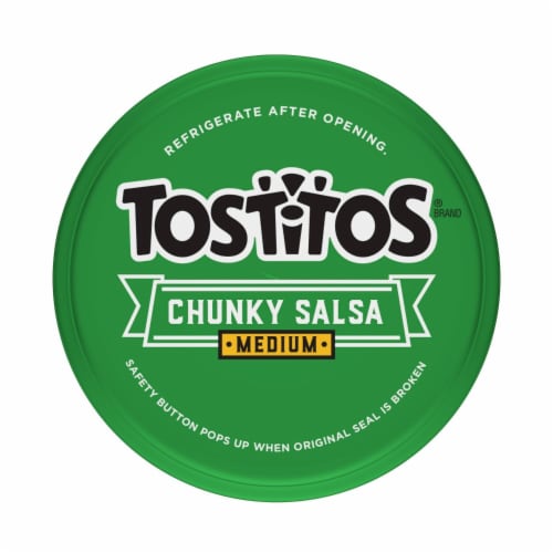 Tostitos Medium Chunky Salsa Dip Perspective: bottom