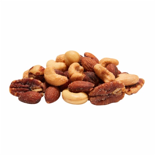 Nut Harvest® Deluxe Mixed Nuts Snacks Perspective: bottom