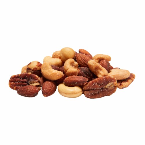 Nut Harvest® Deluxe Mixed Nuts Snacks Perspective: bottom