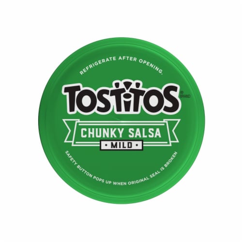 Tostitos Mild Chunky Salsa Dip Perspective: bottom
