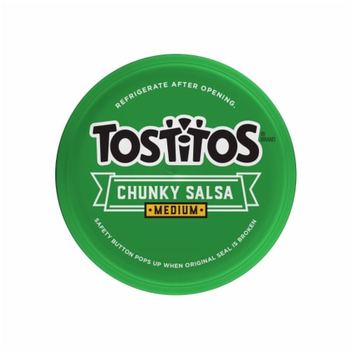 Tostitos Medium Chunky Salsa Dip Perspective: bottom