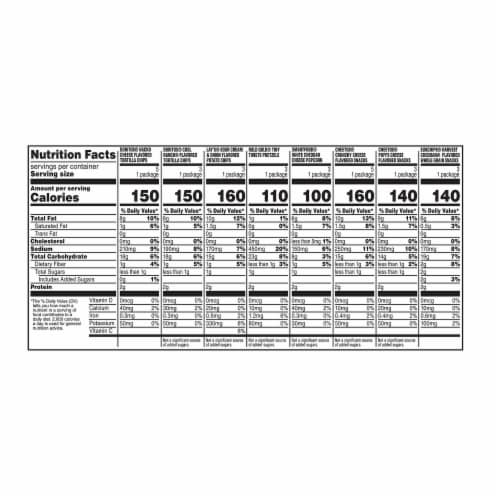 Frito-Lay® Flavor Mix Chips Variety Pack Perspective: bottom