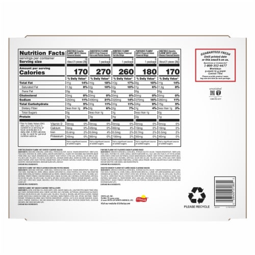 Frito-Lay® Flamin' Hot® Snacks & Chips Mix Variety Multi Pack Perspective: bottom