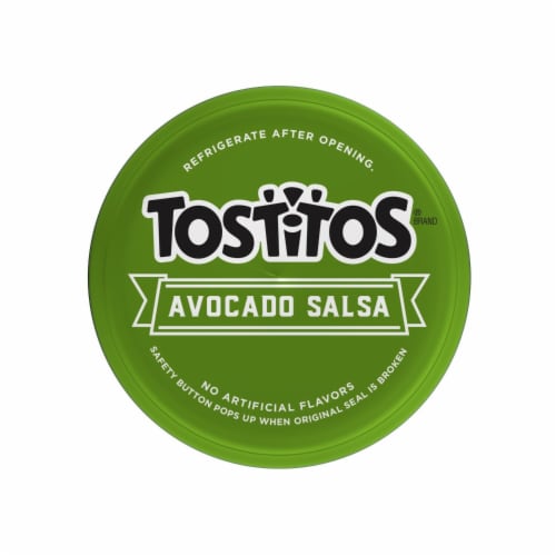 Tostitos Medium Avocado Salsa Dip Perspective: bottom