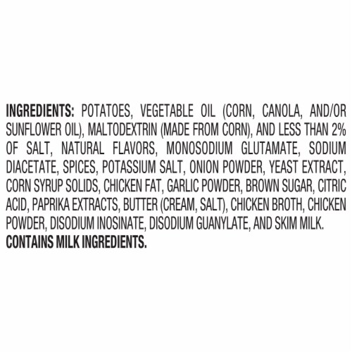 Ruffles® Double Crunch® Hot Wings Potato Chips Perspective: bottom