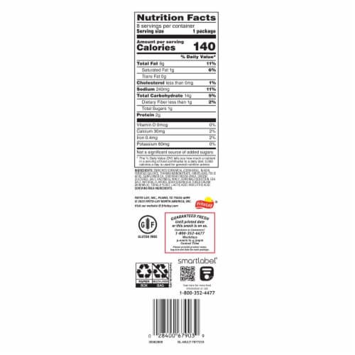 Cheetos® Simply White Cheddar Puffs Chips Multi Pack Perspective: bottom