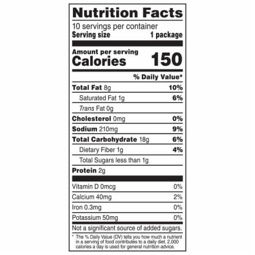 Doritos® Nacho Cheese Chips Multipack Perspective: bottom
